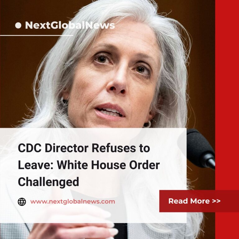 CDC Director Refuses to Leave