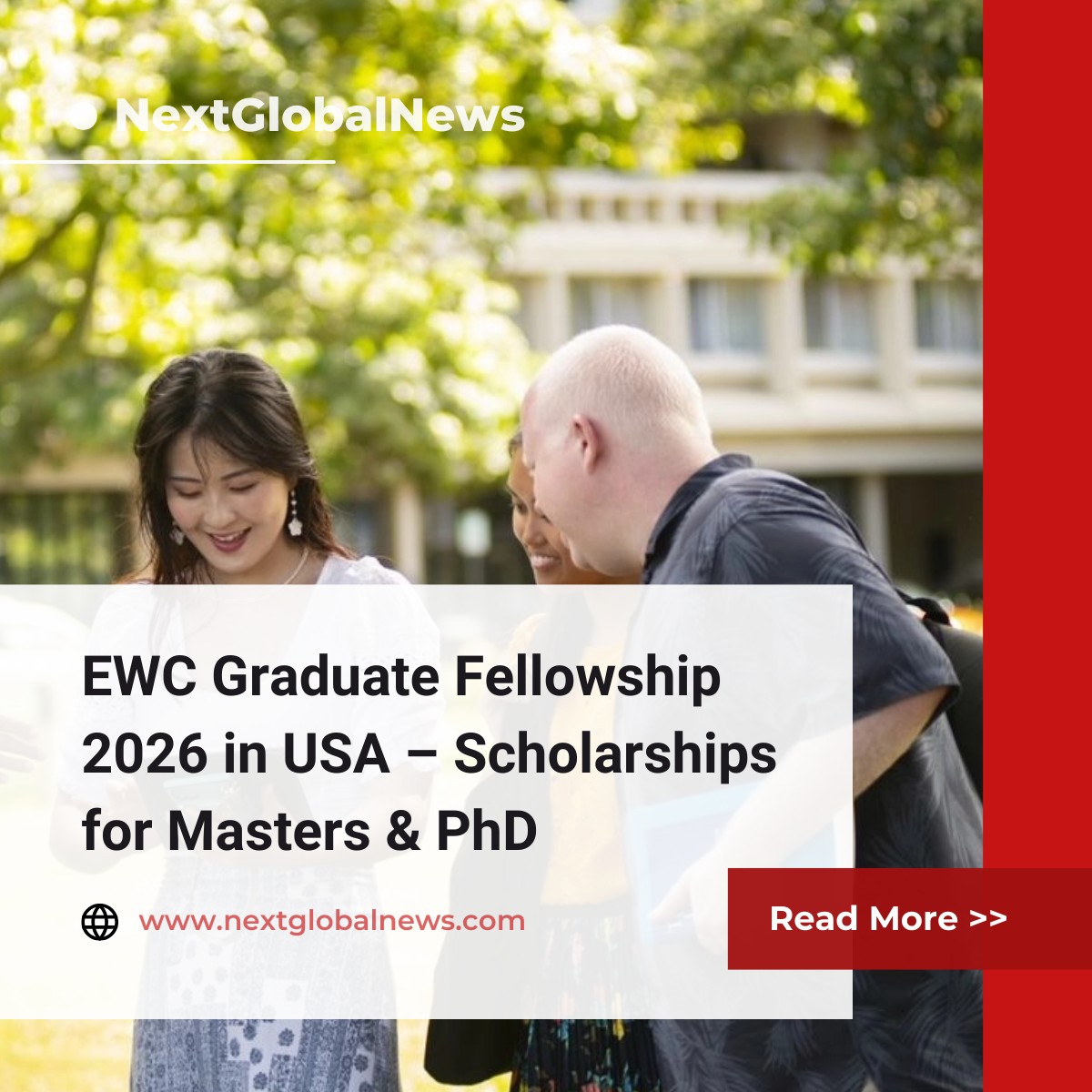 EWC Graduate Fellowship 2026 in USA