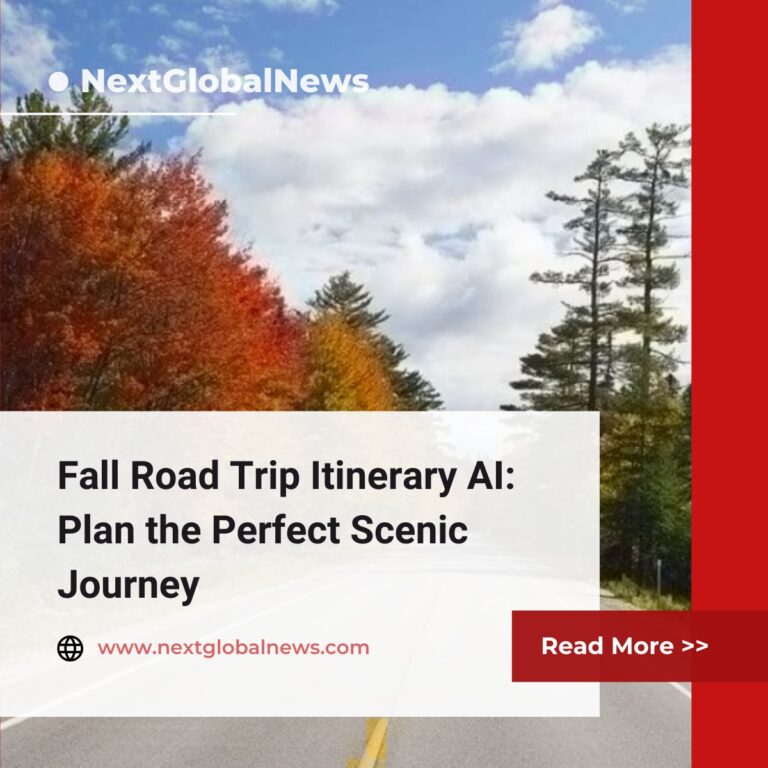 Fall Road Trip Itinerary AI