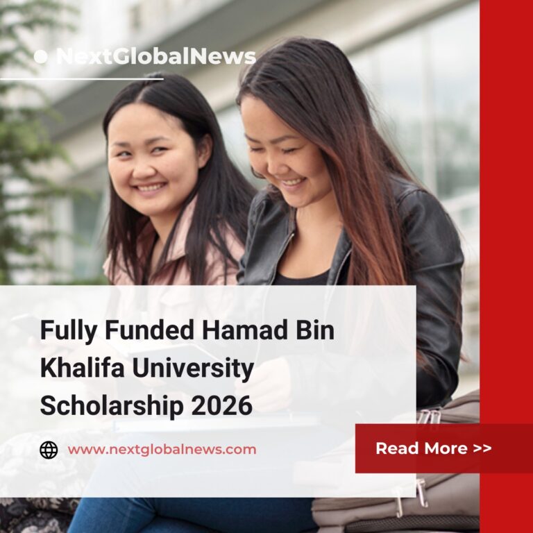 Hamad Bin Khalifa University Scholarship 2026 offers funded opportunities for students to pursue bachelor’s, master’s, and PhD degrees.