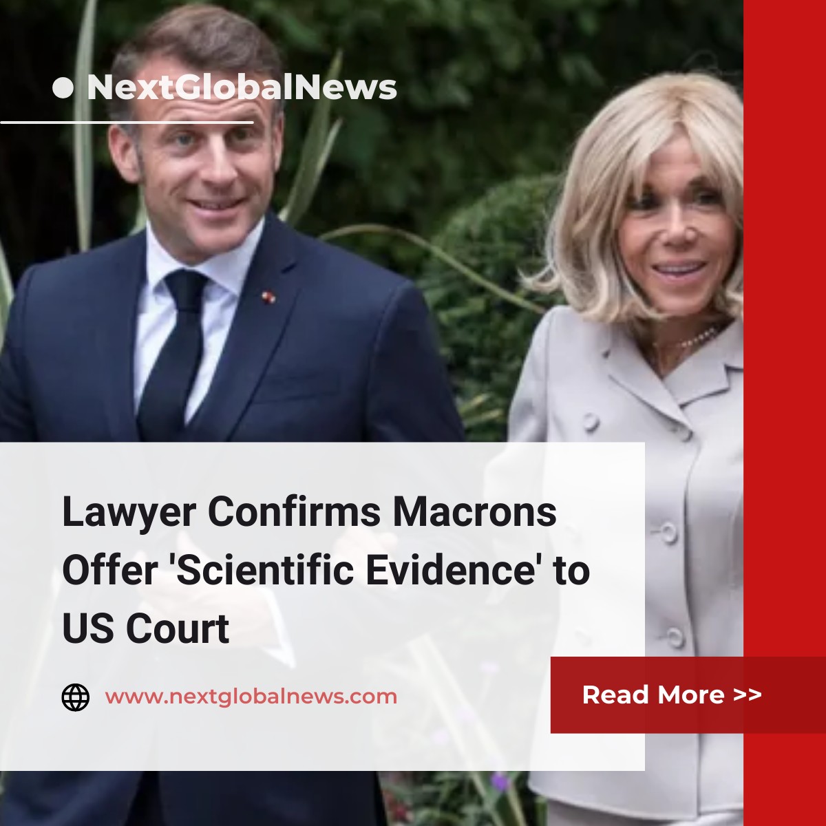 Lawyer Confirms Macrons Offer 'Scientific Evidence' to US Court