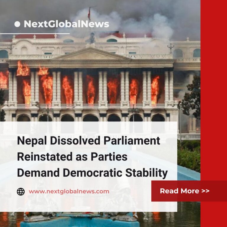 Nepal Dissolved Parliament Reinstated