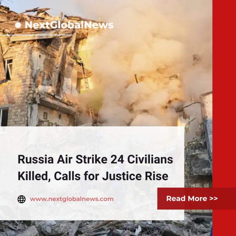 Russia Air Strike 24 Civilians Killed